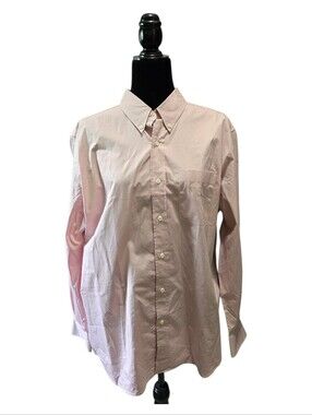 Pre-Owned MTailor Men's Long Sleeve Solid Lilac Collared Dress Shirt 100% Cotton